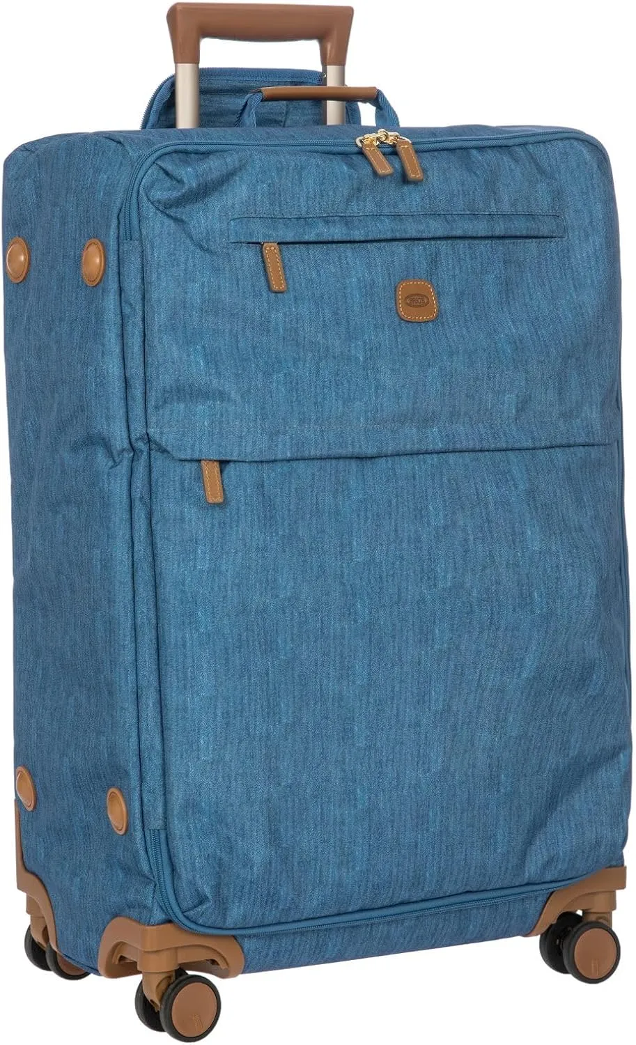 Bric's X-Bag Large Spinner with Frame - 27 Inch - Suitcases with Wheels - Checked Luggage - Jeans