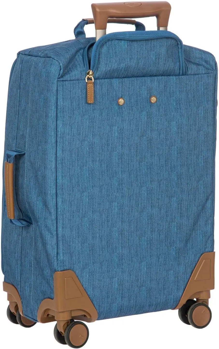 Bric's X Travel - Carry-On Luggage Bag with Spinner Wheels - 21 Inch - Luxury Luggage Bag - Jeans