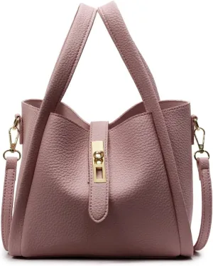 Bucket Bag for Women Leather Bucket Bags Trendy Bucket Purse Vintage Shoulder Bag Women's Tote Bags Handbags with Small Purse