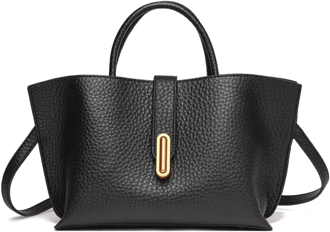 Bucket Bags for Women, Vintage Crossbody Bag Faux Leather Top Handle Tote Bag 2025 Trendy Designer Handbags