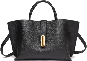 Bucket Bags for Women, Vintage Crossbody Bag Faux Leather Top Handle Tote Bag 2025 Trendy Designer Handbags