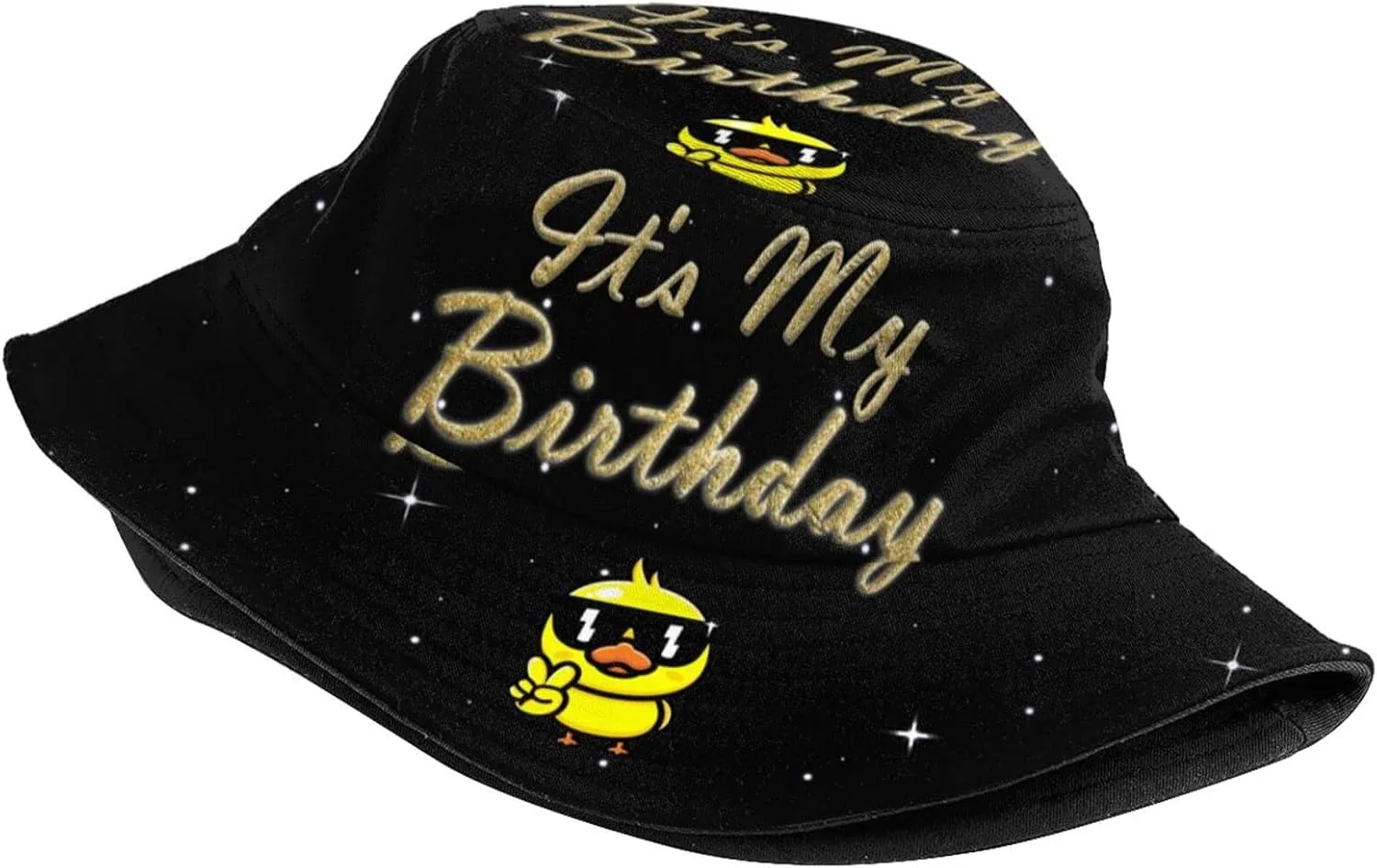 Bucket Hat Funny Duck Fisherman Hat Travel Beach Sun Hat Outdoor Cap for Men Women Adults