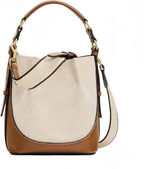 Bucket Hobo Bag for Women Crossbody Top Handle Purse Designer Shoulder Bag Handbag with 2 Detachable Straps