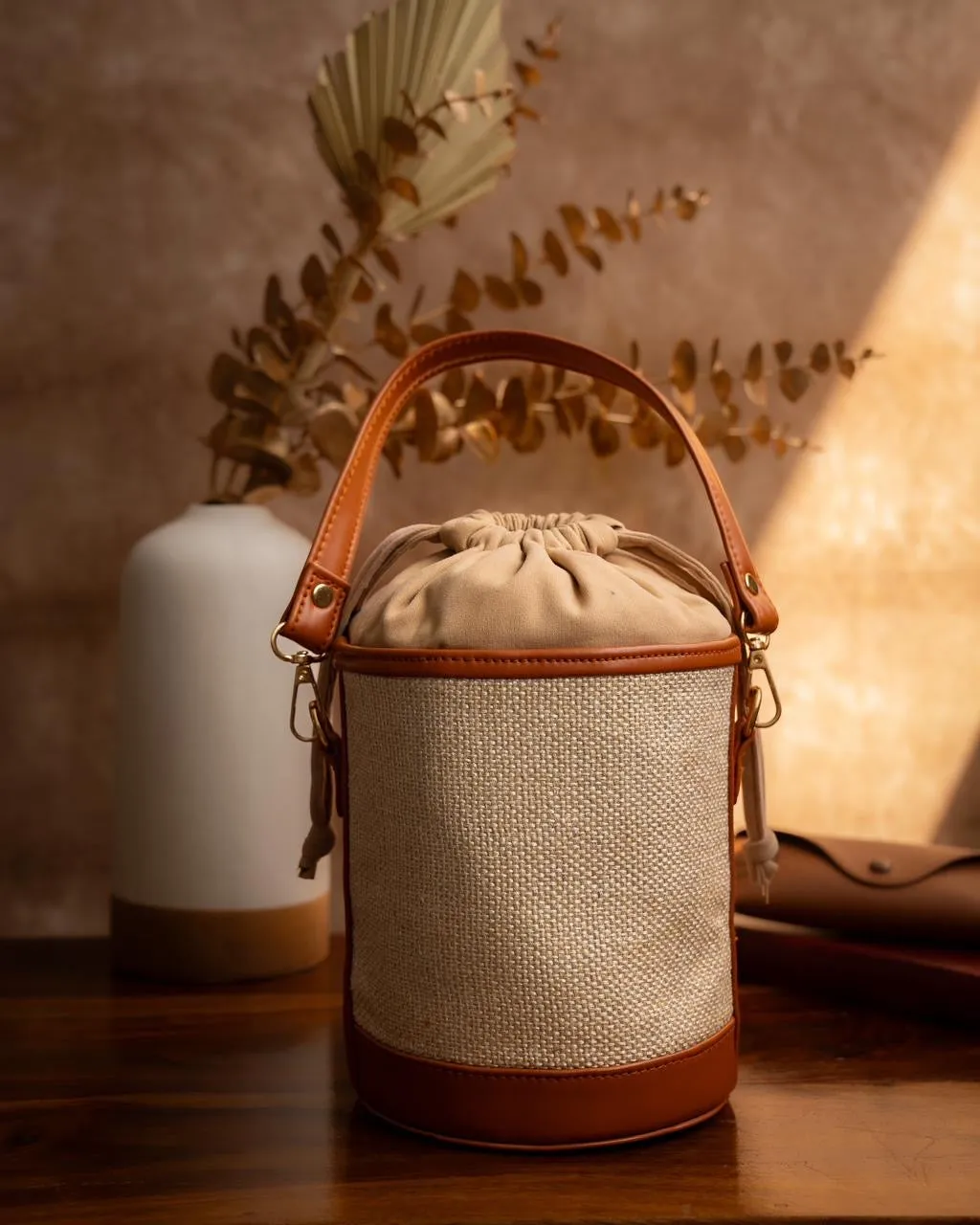 Bucket sling bags