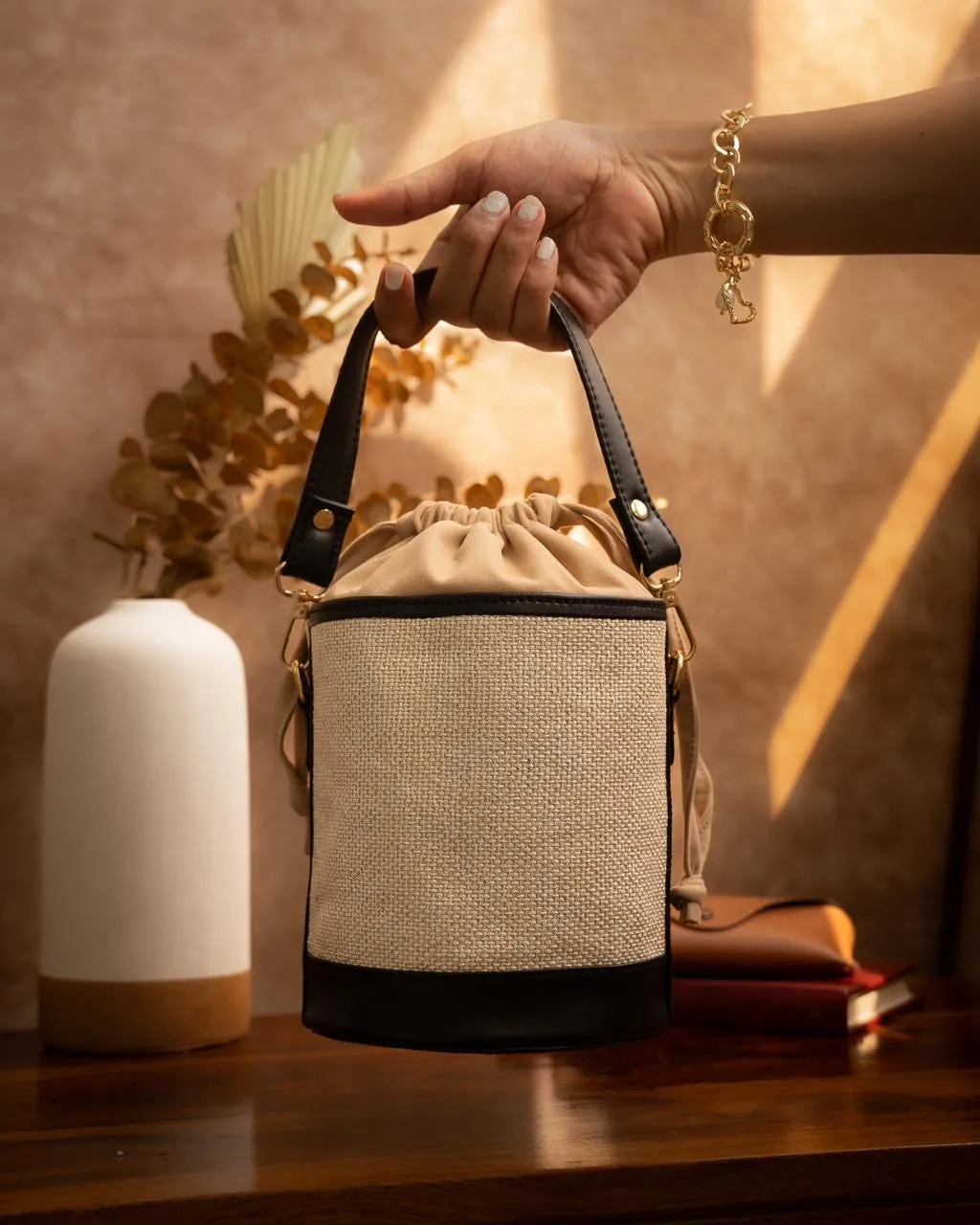 Bucket sling bags