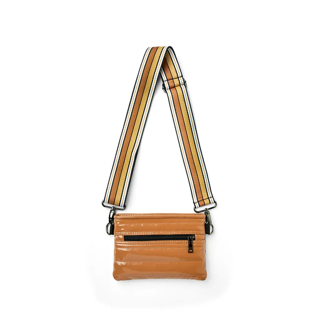 BUM BAG/CROSSBODY - Dark Nude Patent