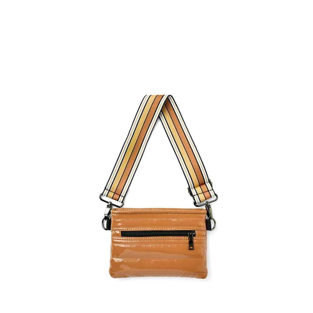 BUM BAG/CROSSBODY - Dark Nude Patent