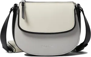 Calvin Klein Bella Casual Crossbody, Black/Dove/White