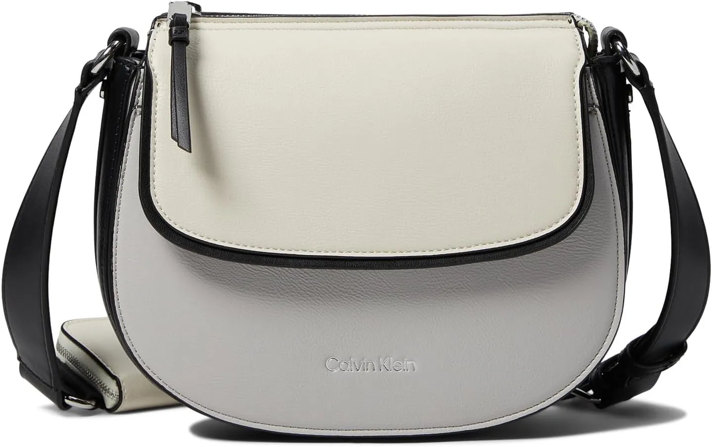Calvin Klein Bella Casual Crossbody, Black/Dove/White