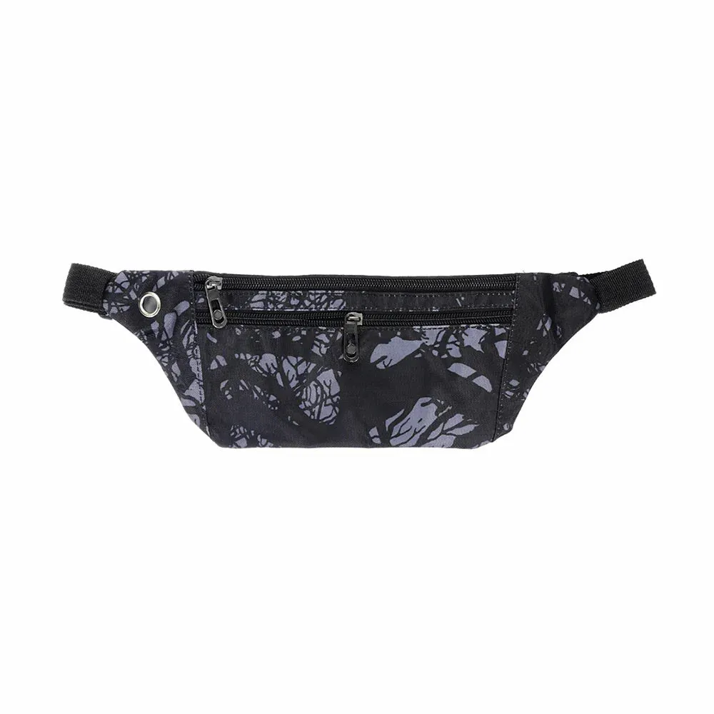 Camouflage Fanny Pack Travel Sport Bum Bag Money Waist Belt Pouch Ladies Casual Waterproof Chest Pack Kids Boys Girls New