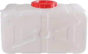 Camping 160 Liters Bucket Horizontal Square Water Storage Tank，Portable Water Bucket Water Container Plastic Bucke Outdoor Equipment，Outdoor Travel Multifunctional Water Tank，White