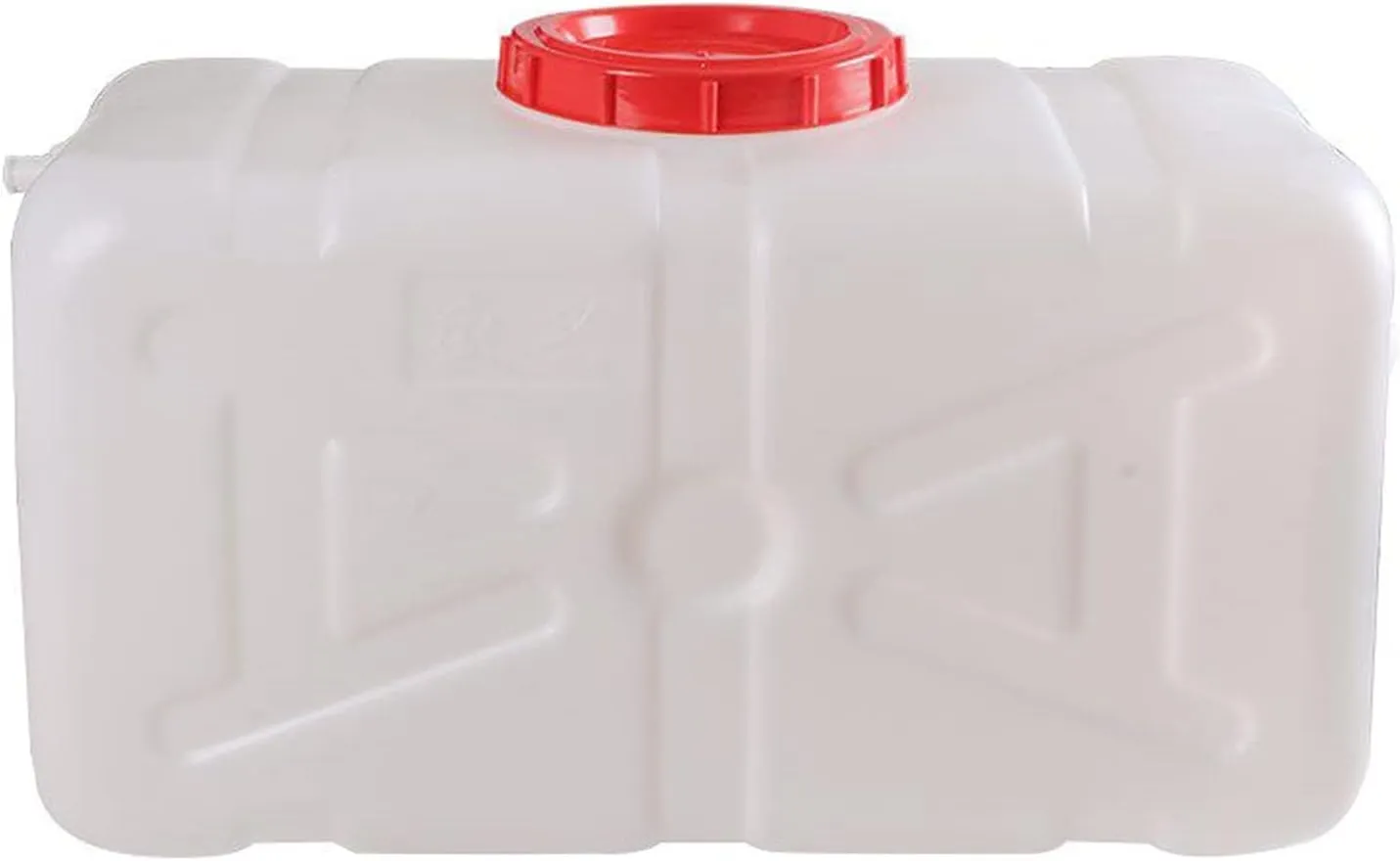 Camping 160 Liters Bucket Horizontal Square Water Storage Tank，Portable Water Bucket Water Container Plastic Bucke Outdoor Equipment，Outdoor Travel Multifunctional Water Tank，White
