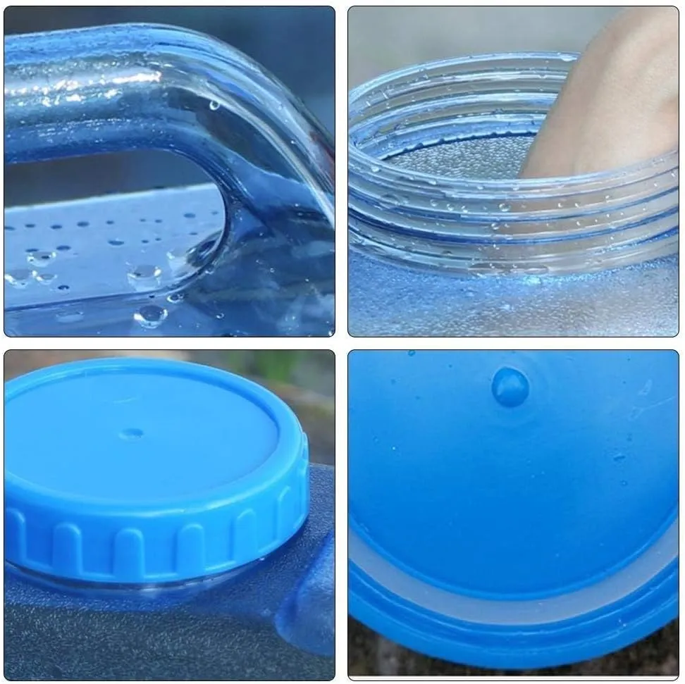 Camping Water Storage Water Bucket Container Outdoorwith Faucet and Lid Car Self-Driving Tour Travel Mineral Water Barrel Carrier Bottles Drum BPA Free