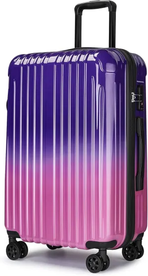 Carry on Luggage - Airline Approved Suitcases with Spinner Wheels, Built-In TSA Lock，Hard Shell Expandable Suitcases