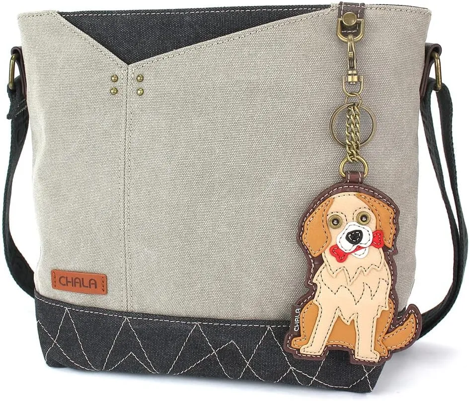 CHALA Prism Crossbody - Golden Retriever - Gray