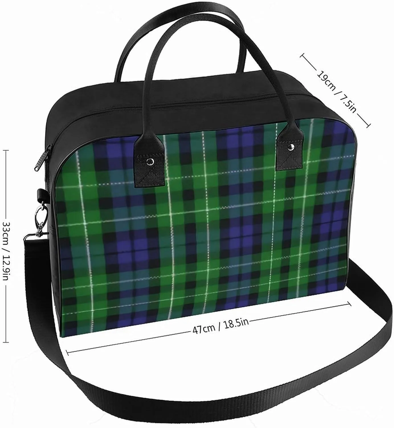 Clan MacArthur Arthur Fashionable Large Capacity Travel Handbag Unisex