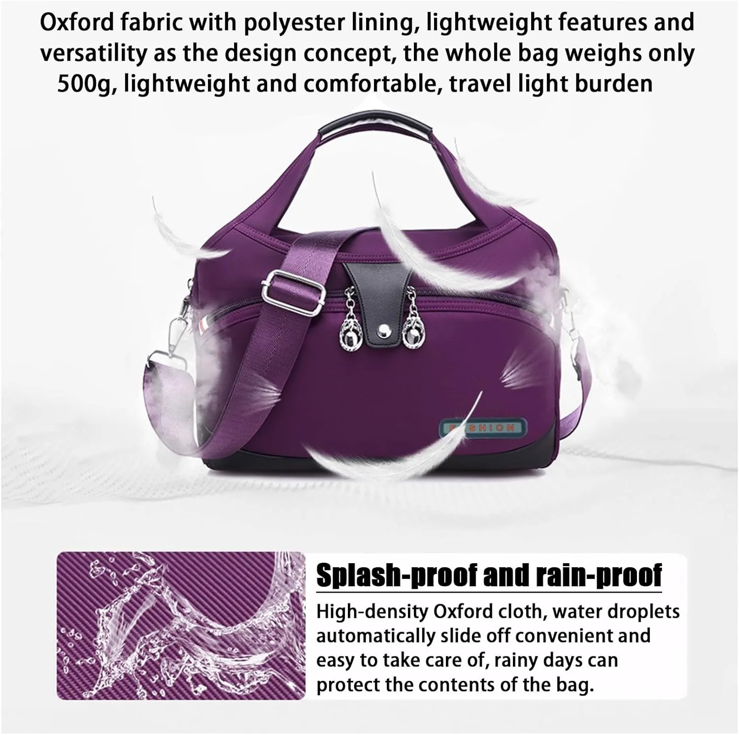 Classic Soft and Lightweight Under Seat Duffel Bag, 2025 New Lightweight Crossbody Travel Bags for Men and Women