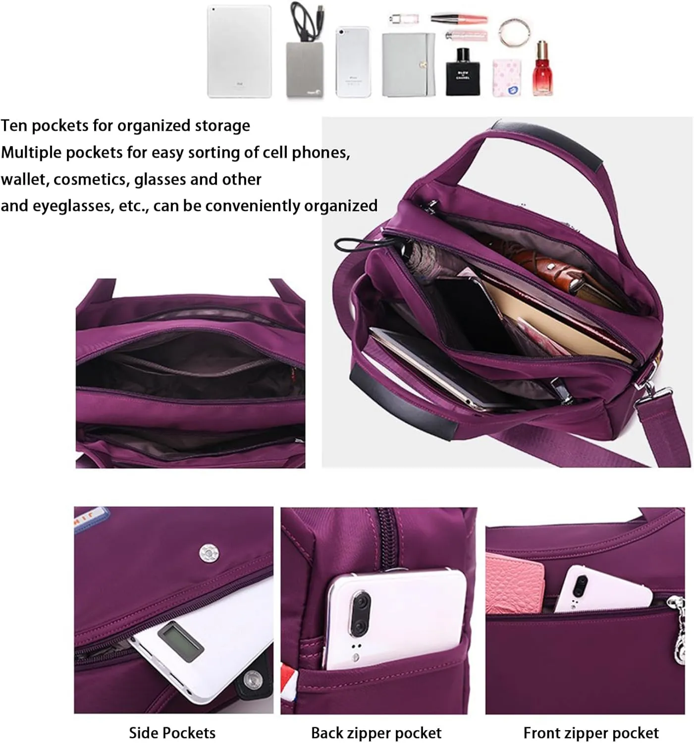 Classic Soft and Lightweight Under Seat Duffel Bag, 2025 New Lightweight Crossbody Travel Bags for Men and Women