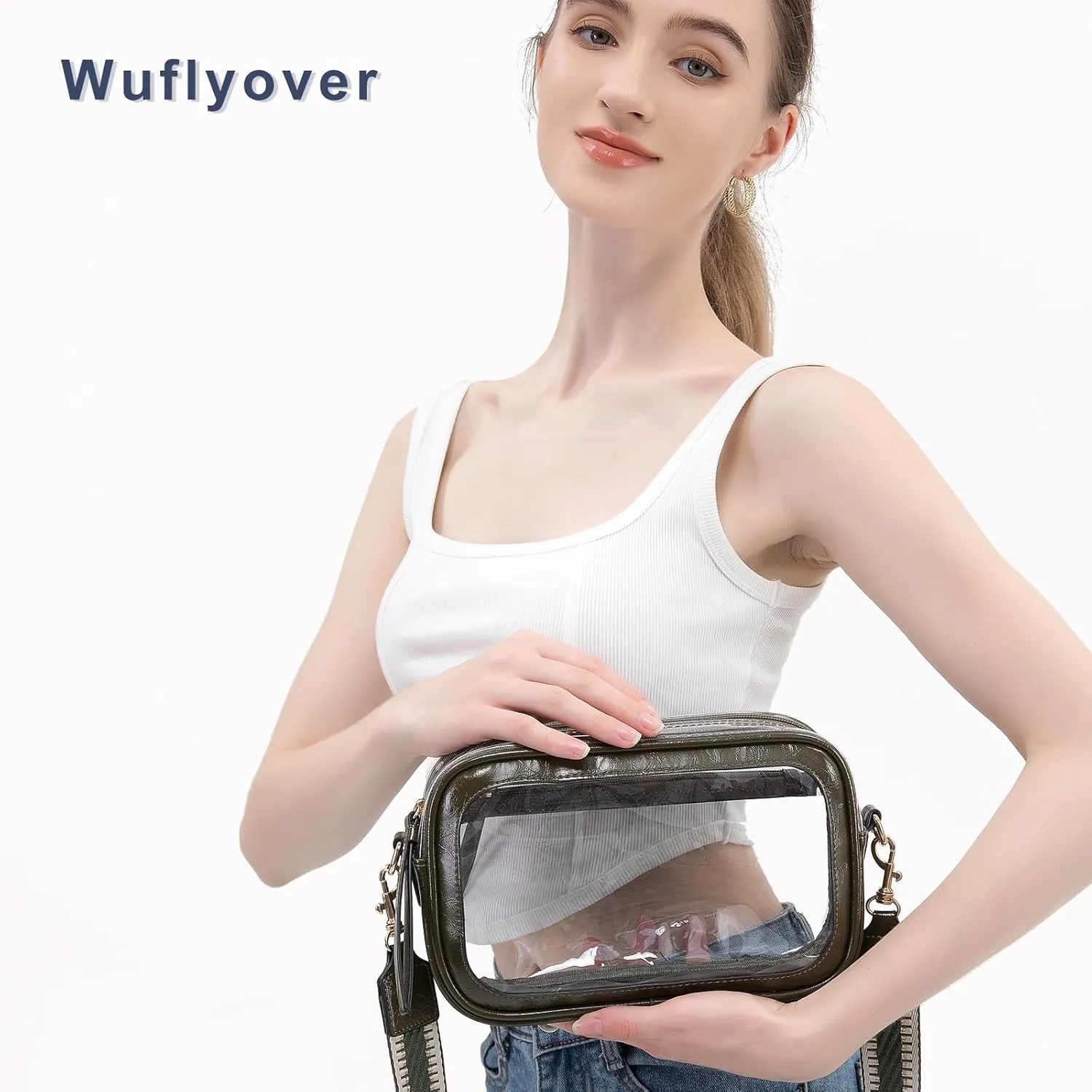 Clear Purse for Women, Clear Bag for Stadium Events
