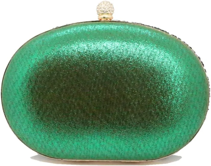 Clutch Purses for Women Evening Bag Nude Purse Luxury Handbag Bride Wallet Glitter Multicolor Rhinestone Bags