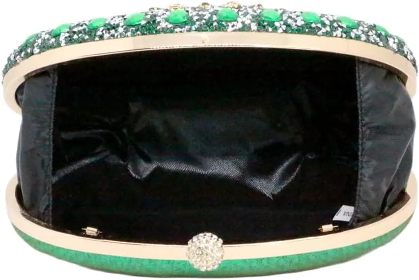 Clutch Purses for Women Evening Bag Nude Purse Luxury Handbag Bride Wallet Glitter Multicolor Rhinestone Bags