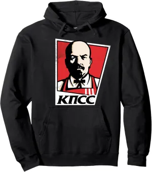 Colonel Lenin KPSS KFC Vladimir Lenin Colonel Sanders mashup Pullover Hoodie
