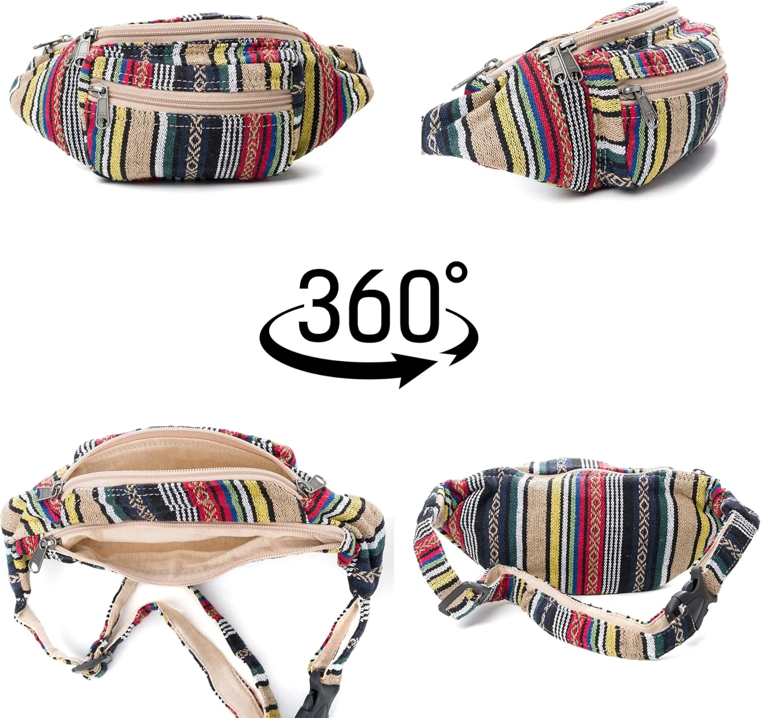 core hemp fanny pack (Boho Kushi)