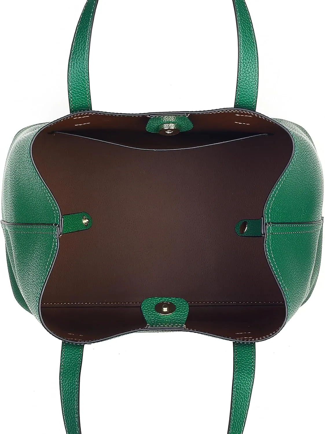C.Paravano Large Capacity Tote Handbag | Full Grain Leather Tote Bag | Hobo Bag | Women's Top Handle Tote | Travel Work Tote