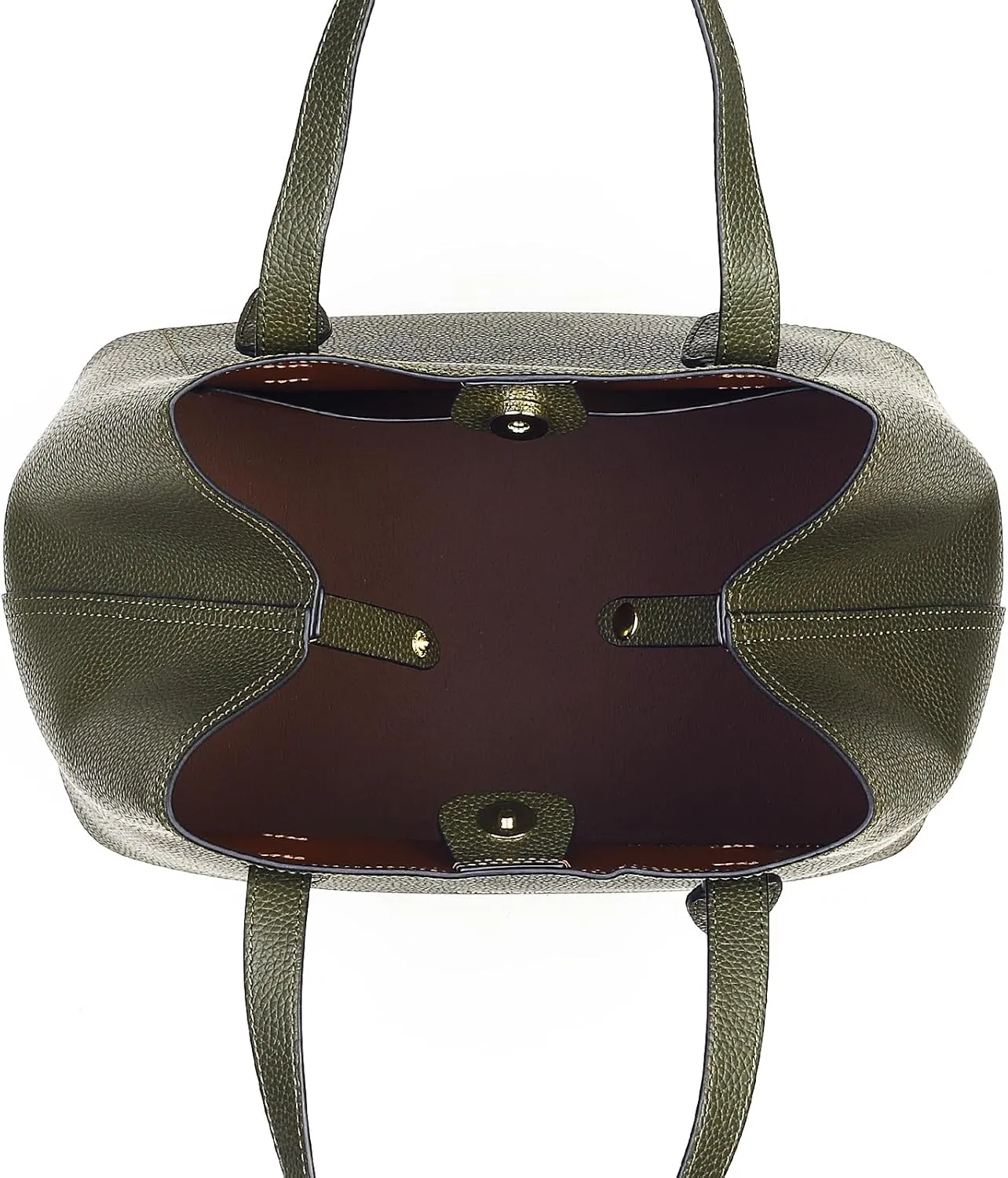 C.Paravano Large Capacity Tote Handbag | Full Grain Leather Tote Bag | Hobo Bag | Women's Top Handle Tote | Travel Work Tote