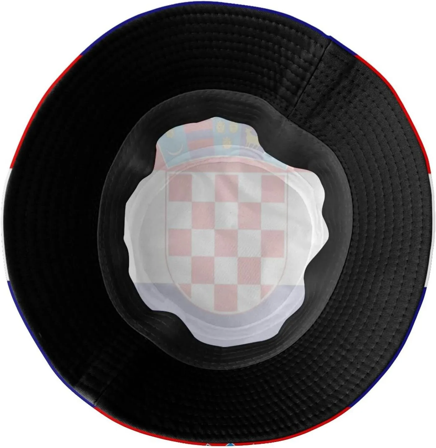 Croatia Flag Bucket Hats Fashion Sun Cap Packable Outdoor Croatian Fisherman Hat for Women and Men