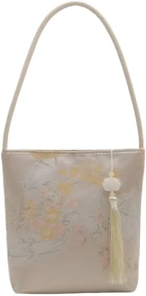 cross-body bag Silk Forged Bucket Bag