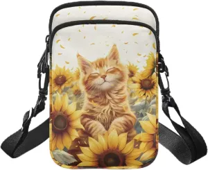 Crossbody Bag Sling Phone Wallet Purse Handbags for Women Men Travel
