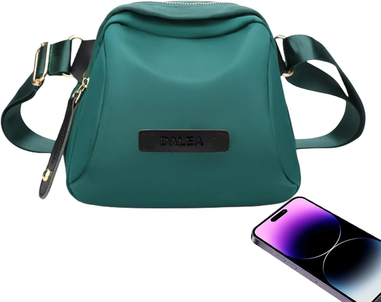 Crossbody Bags for Women, with Adjustable Strap, Multifunctional Fashion Ladies Shoulder Bag, Nylon Tote Satchel