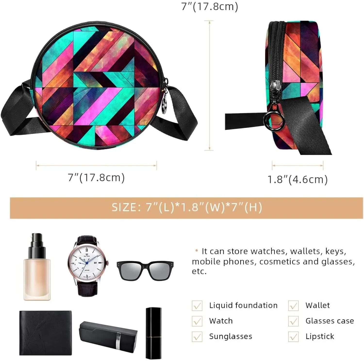 Crossbody Bags for Women,Crossbody Bag Men,Small Sling Bag,Crossbody Purse