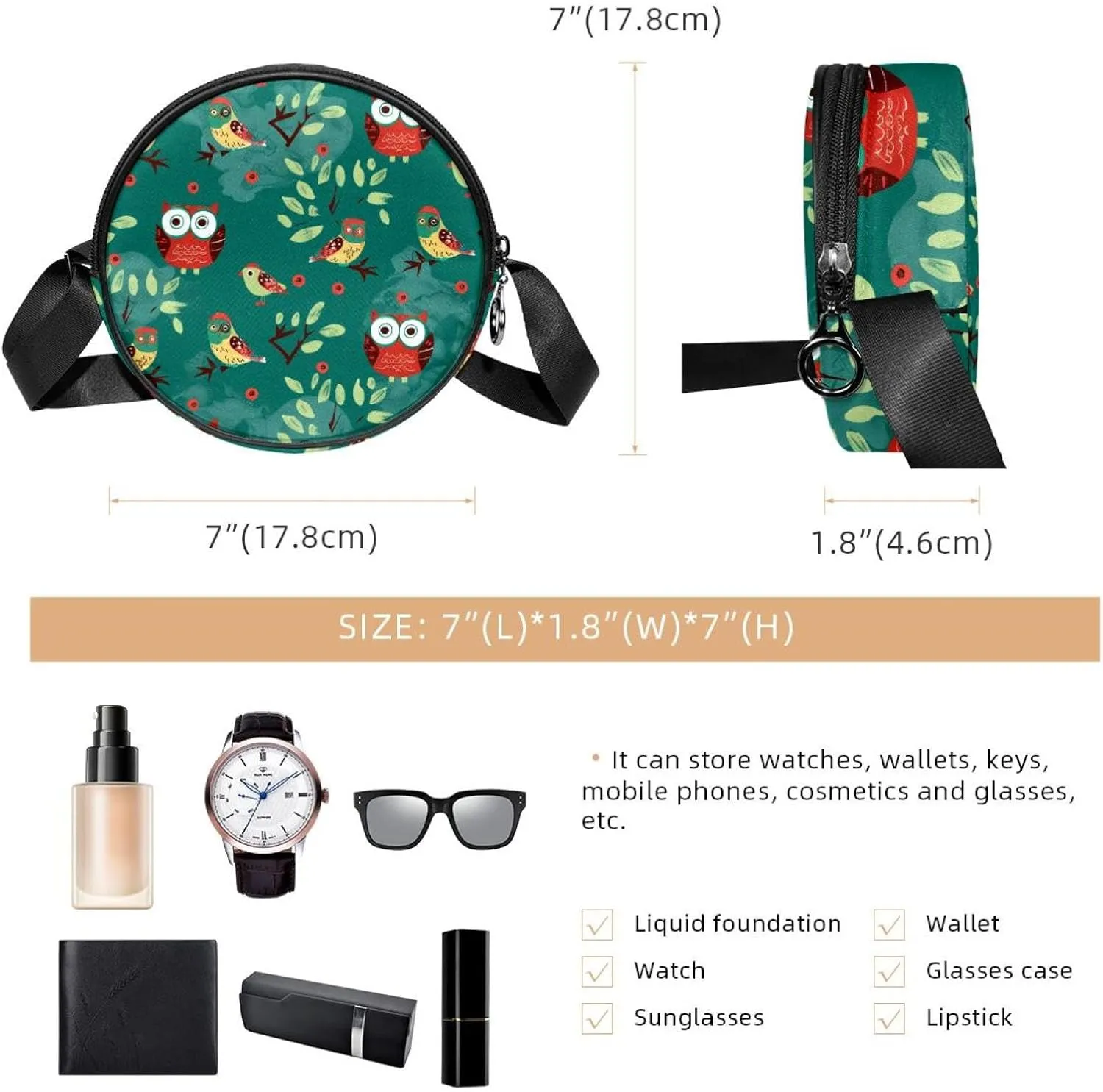 Crossbody Bags for Women,Crossbody Bag Men,Small Sling Bag,Crossbody Purse