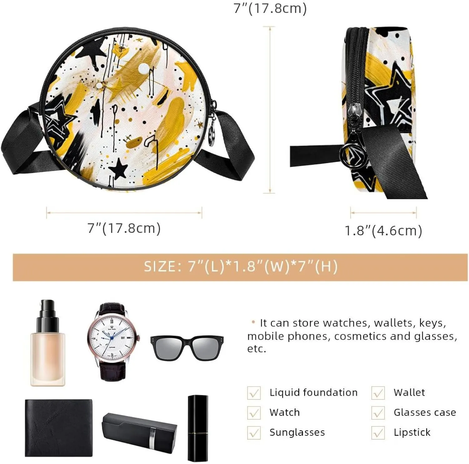 Crossbody Bags for Women,Crossbody Bag Men,Small Sling Bag,Crossbody Purse
