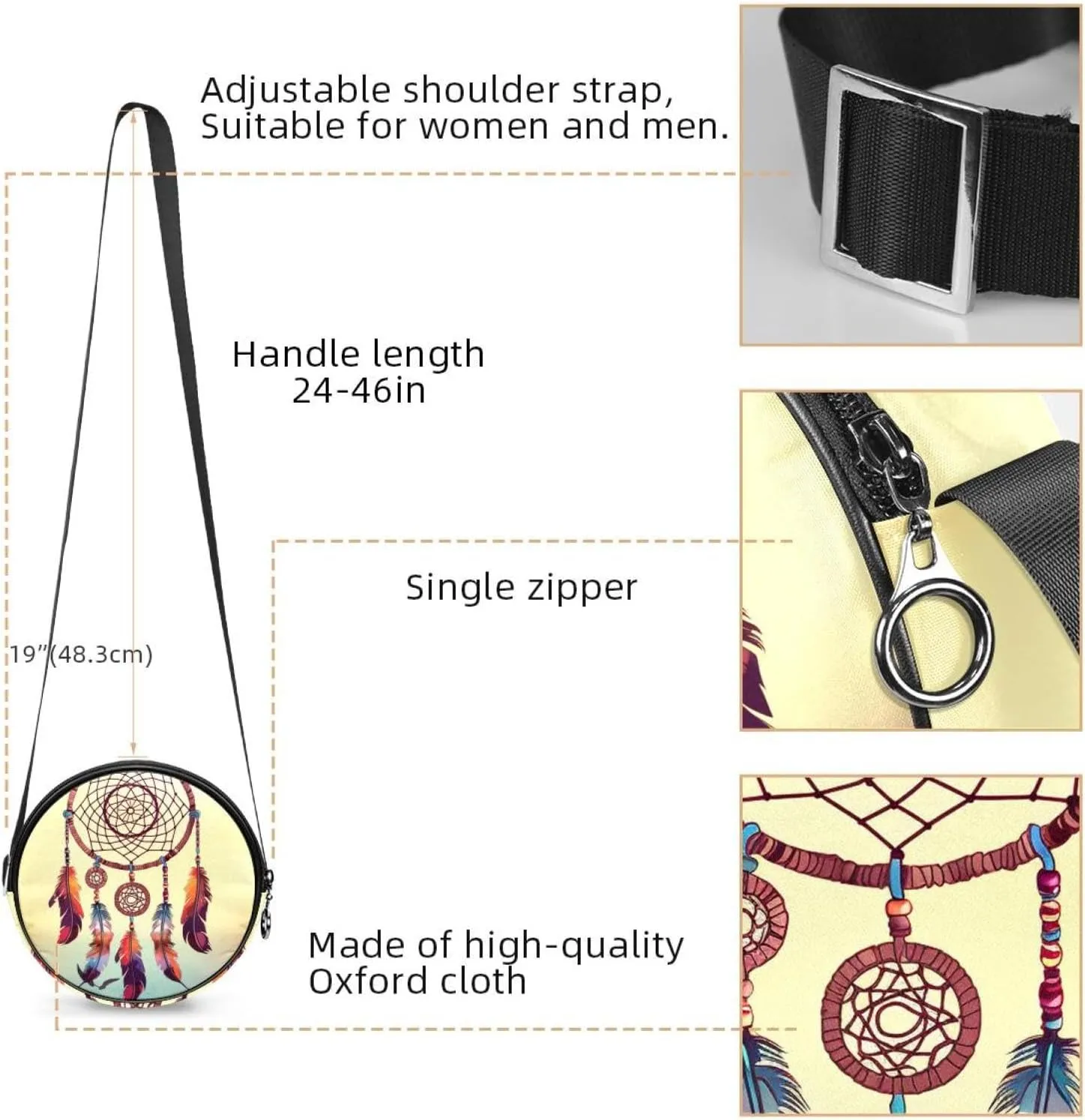 Crossbody Bags for Women,Crossbody Bag Men,Small Sling Bag,Crossbody Purse