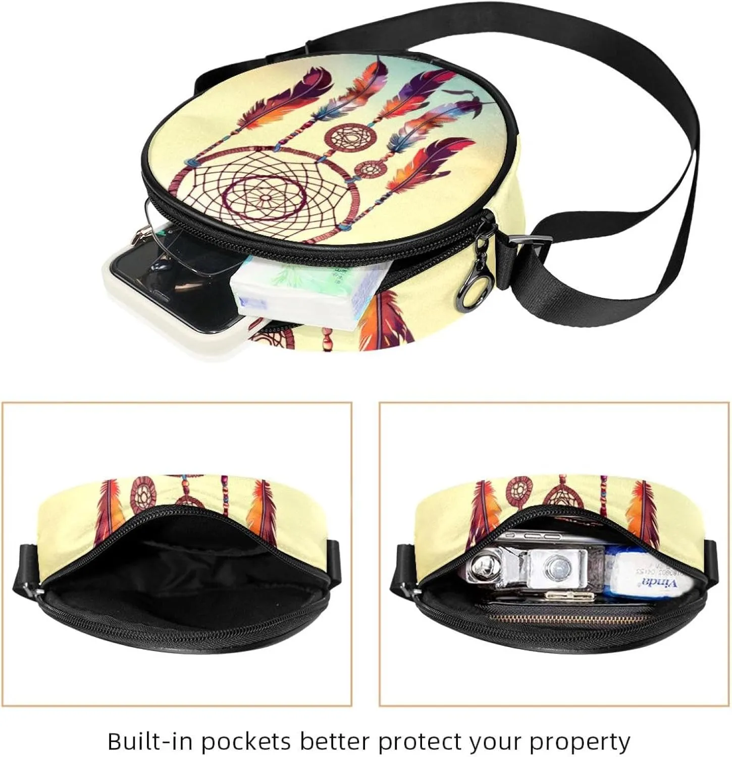 Crossbody Bags for Women,Crossbody Bag Men,Small Sling Bag,Crossbody Purse