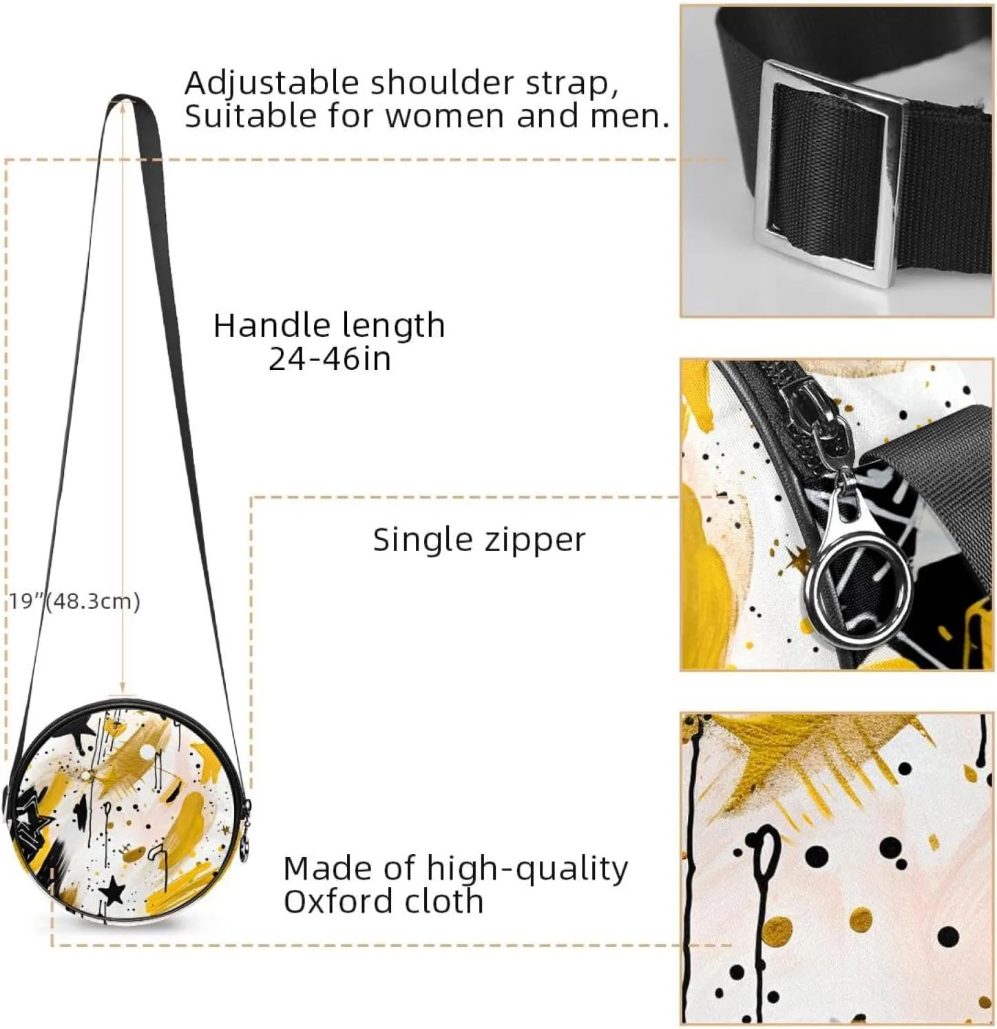 Crossbody Bags for Women,Crossbody Bag Men,Small Sling Bag,Crossbody Purse