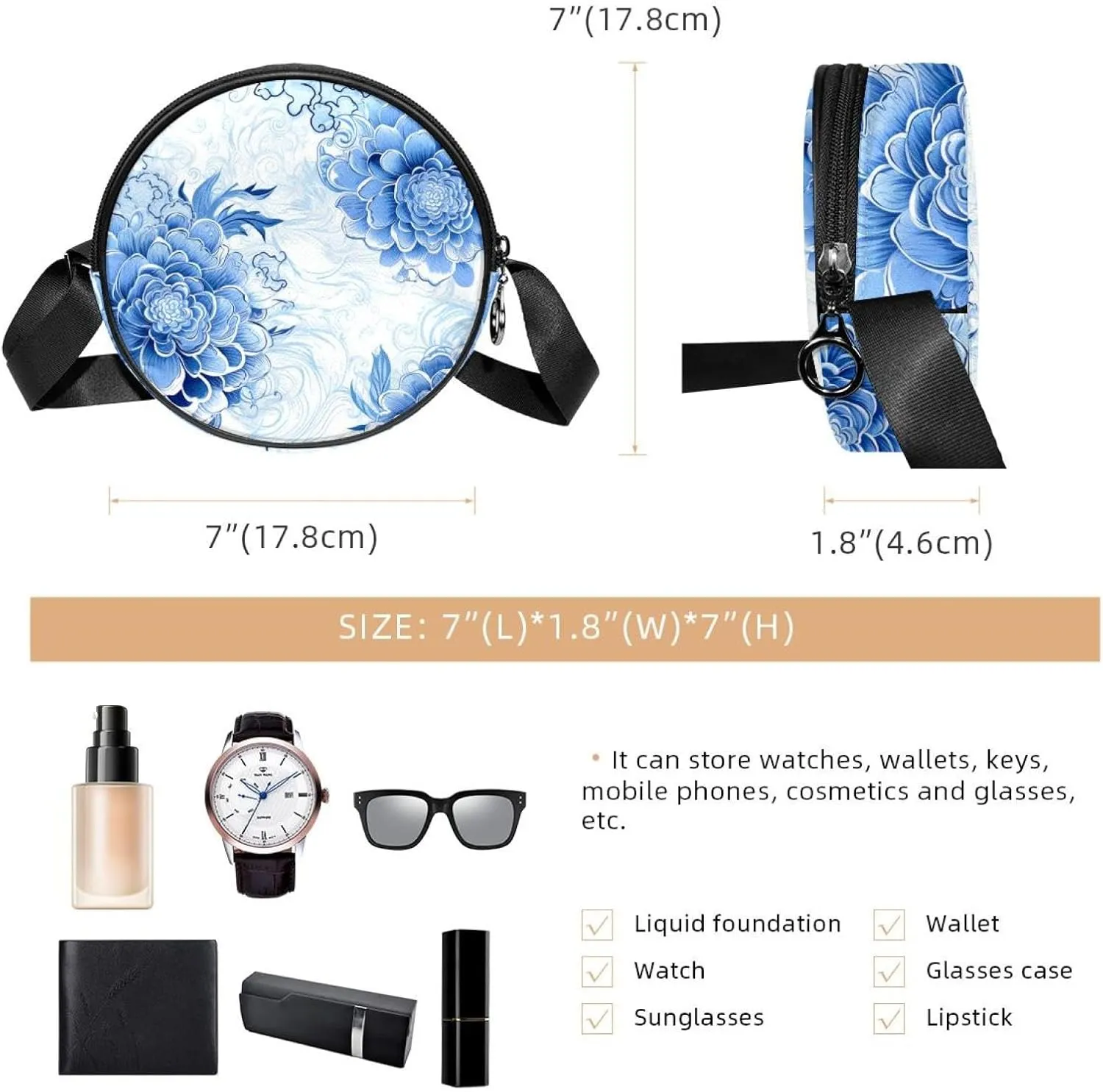 Crossbody Bags for Women,Crossbody Bag Men,Small Sling Bag,Crossbody Purse