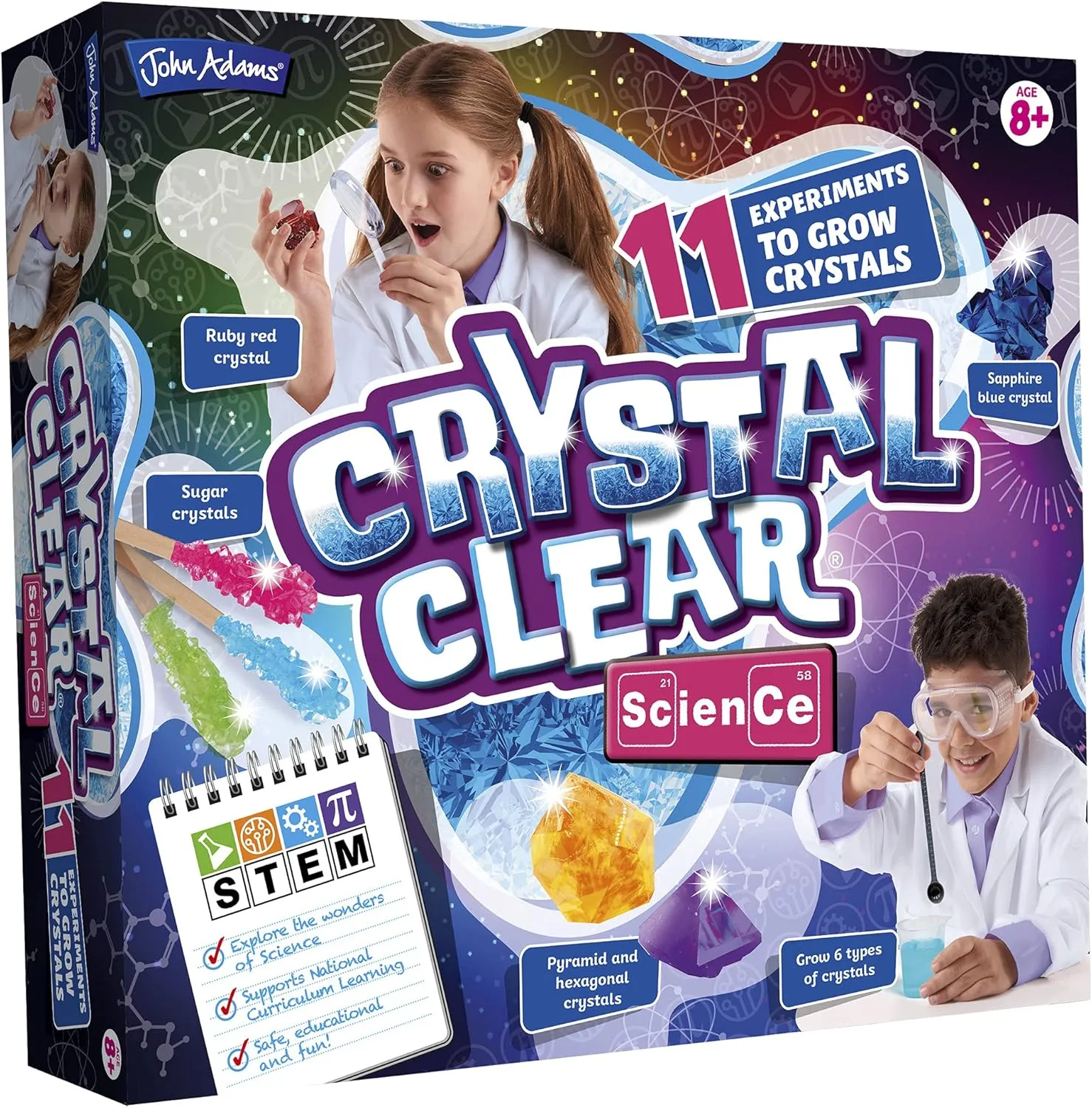 Crystal Clear Science,Multicolor,577 11118