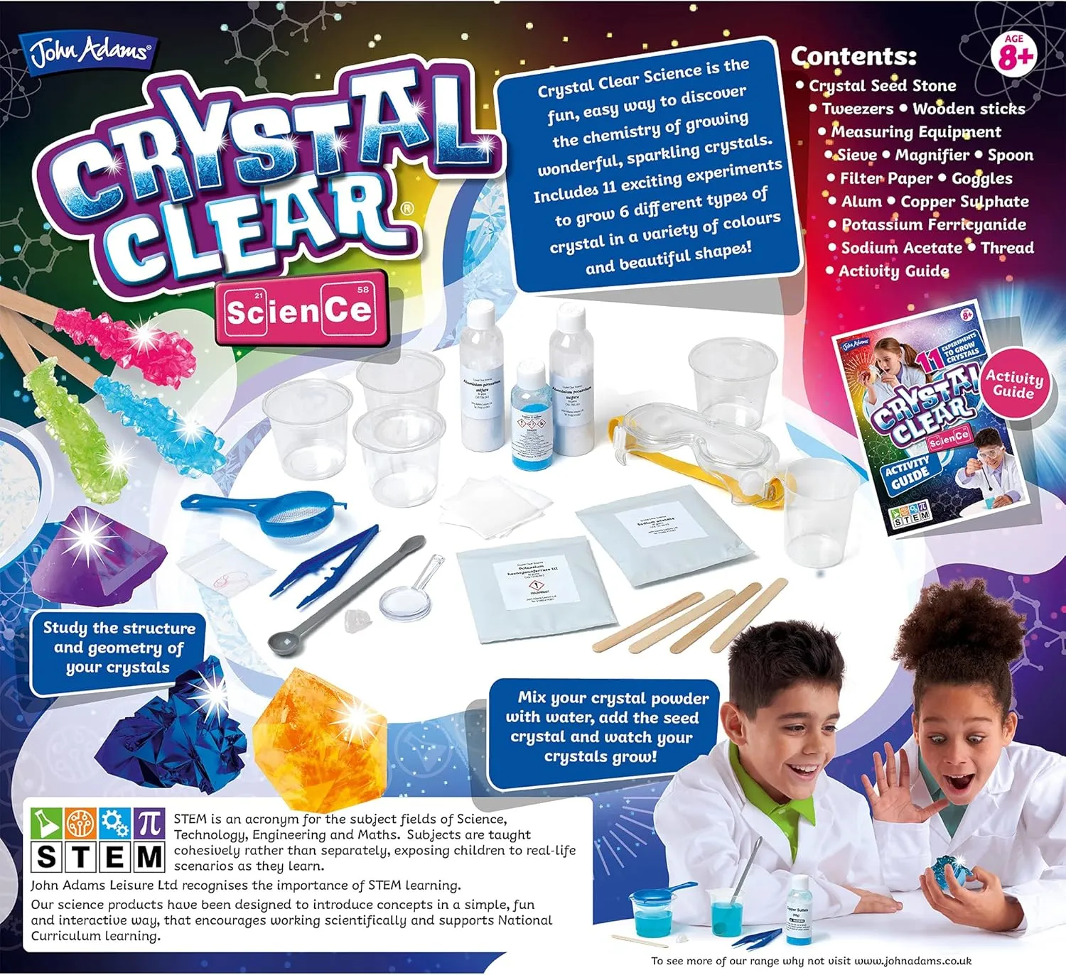 Crystal Clear Science,Multicolor,577 11118