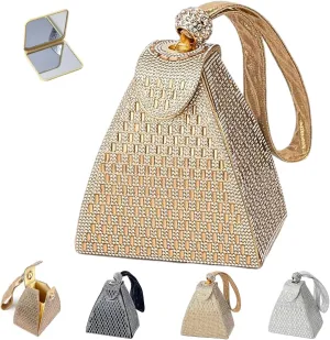 Crystal Pyramid Handbag