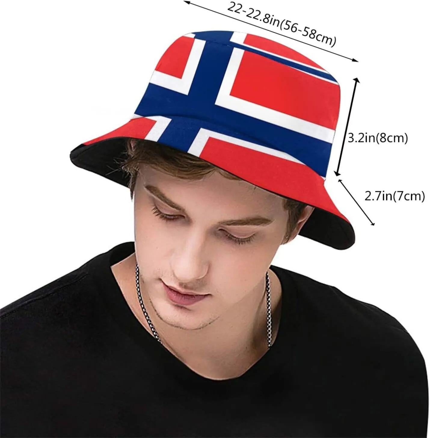 Cute Flag Bucket Hats Fashion Packable Patriotic Sun Cap Summer Travel Outdoor Fisherman Cap for Adults Women Men
