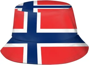Cute Flag Bucket Hats Fashion Packable Patriotic Sun Cap Summer Travel Outdoor Fisherman Cap for Adults Women Men