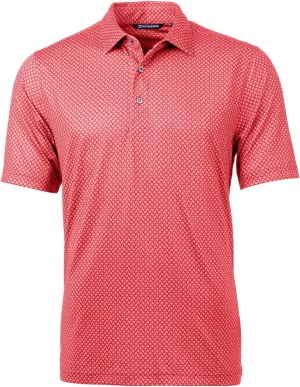 Cutter & Buck Pike Banner Print Stretch Men's Polo