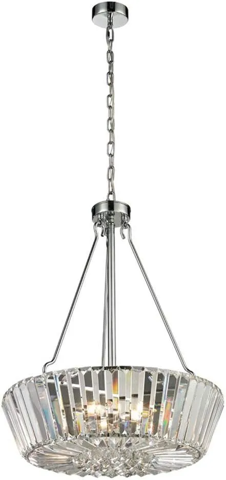 Dale Tiffany GH13364 Chandelier, 20-Inch Wide, Crystal Palace