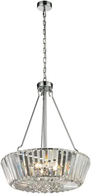 Dale Tiffany GH13364 Chandelier, 20-Inch Wide, Crystal Palace