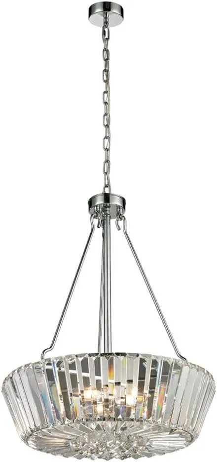 Dale Tiffany GH13364 Chandelier, 20-Inch Wide, Crystal Palace