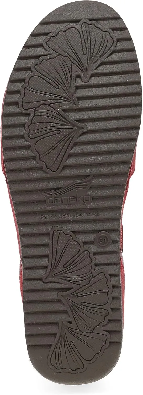 Dansko Mae Mary Jane for Women - Dual-Density Cork/EVA Midsole and Lightweight Rubber Outsole Provide Durable and Comfortable Ride on Patented Stapled Construction